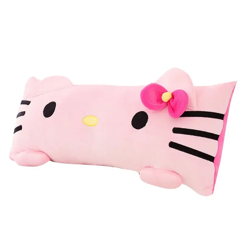 

New product Sanrio kawaii ah creative cute hello kitty pillow plush toy KT cat gift for girls hellokitty pillow holiday gift