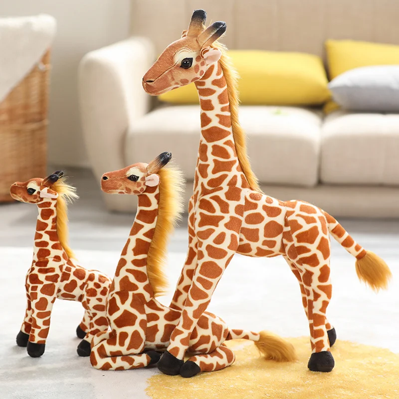 Real Life Giraffe Plush Toys High Quality CuteStuffed Animal Doll Simulation Toys Children's Room Decor Kids Baby Birthday Gifts
Real Life Giraffe Plush Toys High Quality CuteStuffed Animal Doll Simulation Toys Children's Room Decor Kids Baby Birthday Gifts