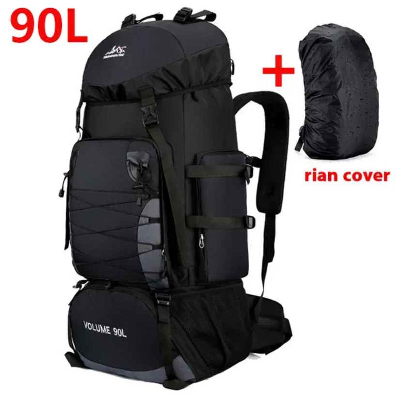 

90 Liters Large Climbing Backpack for Travel Men Women Luggage Camping Backpacks Bag Outdoor Hiking Trekking Men Traveling Bags