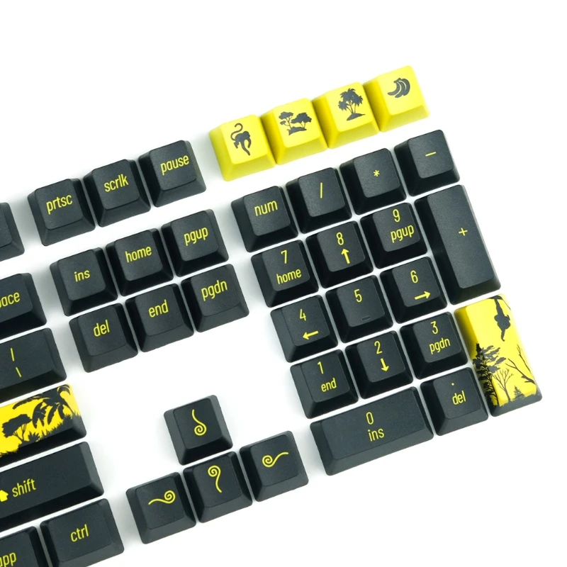 Изготовленный на заказ профиль OEM GK61 64 68 96 126 с сублимационной краской для ключей, макет 108 ключей 
Изготовленный на заказ профиль OEM GK61 64 68 96 126 с сублимационной краской для ключей, макет 108 ключей