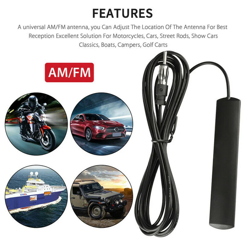 1xCar Radio Stereo Antenna Cool Hidden Powered Antenna For Universal Car Truck Boat Black 12V Electronic Stereo Car Aerials
1xCar Radio Stereo Antenna Cool Hidden Powered Antenna For Universal Car Truck Boat Black 12V Electronic Stereo Car Aerials