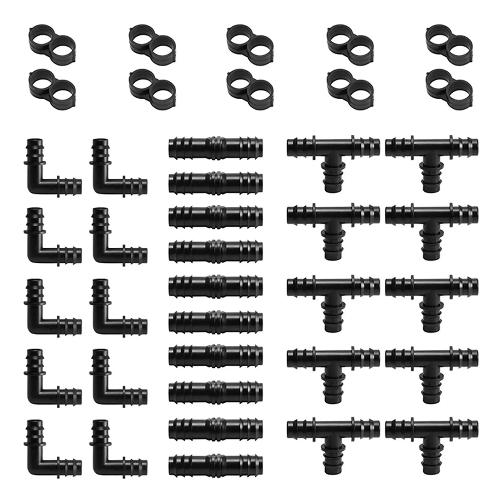 Efficient Water Distribution With Our 40pcs For Drip Irrigation Fittings Kit Compatible With For Drip Sprinkler Systems
Efficient Water Distribution With Our 40pcs For Drip Irrigation Fittings Kit Compatible With For Drip Sprinkler Systems
