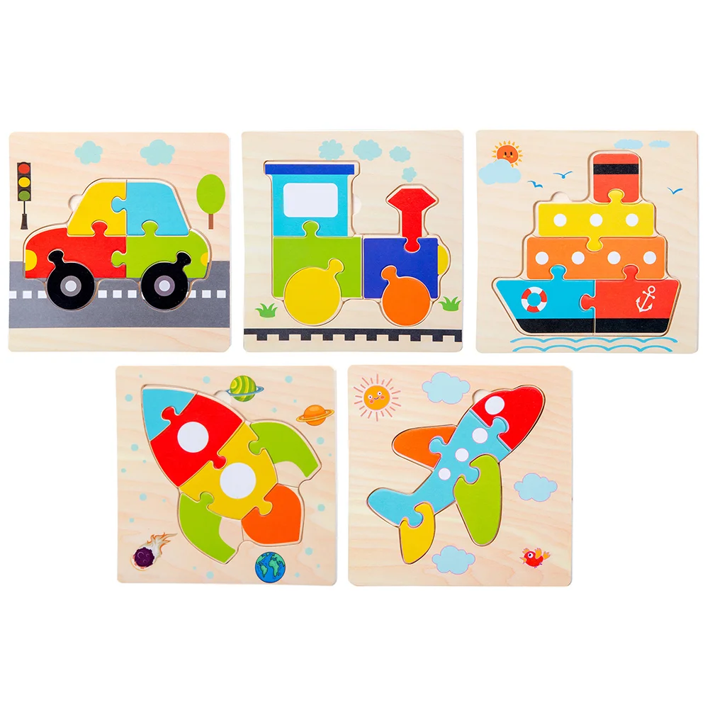 5 Pcs 3d Wooden Puzzles Educational Toy Kids Board Three-dimensional Cartoon Jigsaw Preschool
5 Pcs 3d Wooden Puzzles Educational Toy Kids Board Three-dimensional Cartoon Jigsaw Preschool