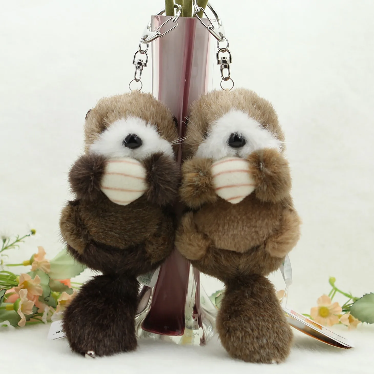Cute Plush Light Brown Sea Otter Stuffed Animal Soft Keychain for Kids Bag, Purse, Backpack, Handbag
Cute Plush Light Brown Sea Otter Stuffed Animal Soft Keychain for Kids Bag, Purse, Backpack, Handbag