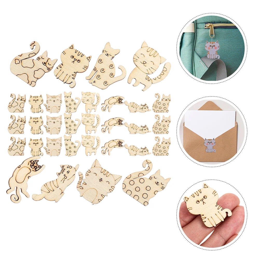 Wooden Cat Cutouts Wood Discs Slices Blank Cat Animal Shaped Disc Home Diy Handicraft Birthday Party Small Cat Party Decorations
Wooden Cat Cutouts Wood Discs Slices Blank Cat Animal Shaped Disc Home Diy Handicraft Birthday Party Small Cat Party Decorations