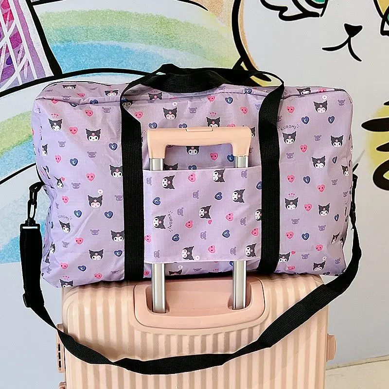 Дорожная сумка Hello Kitty Cinnamoroll аниме Kawaii Sanrio, милая Kuromi My Melody Ins, складной чемодан для хранения, детские игрушки для девочек
Дорожная сумка Hello Kitty Cinnamoroll аниме Kawaii Sanrio, милая Kuromi My Melody Ins, складной чемодан для хранения, детские игрушки для девочек
