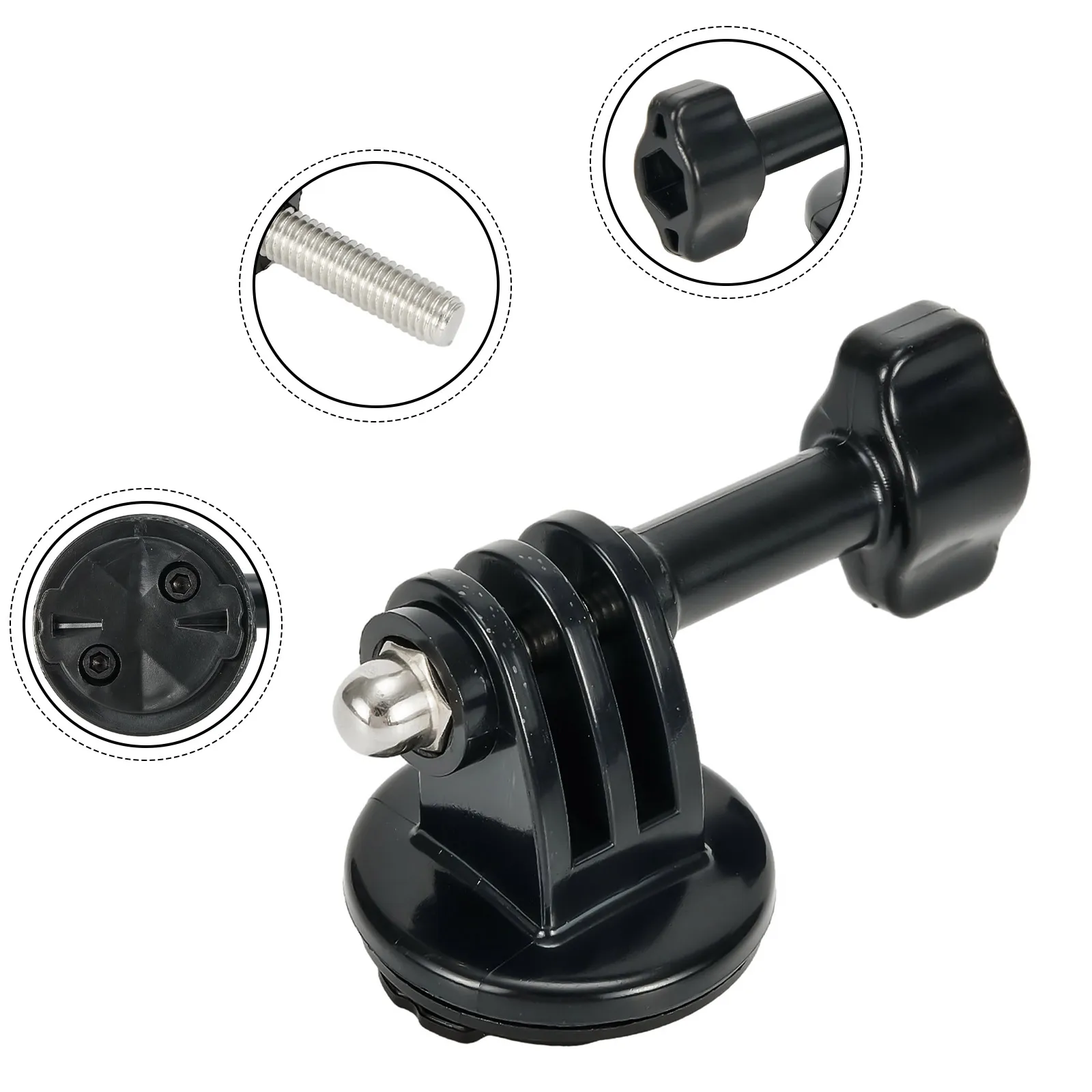 Male Holder Camera Mount Part Weight 22g 60x32mm ABS Material Adapter Bicycle Black Convert Electronics Brand New
Male Holder Camera Mount Part Weight 22g 60x32mm ABS Material Adapter Bicycle Black Convert Electronics Brand New