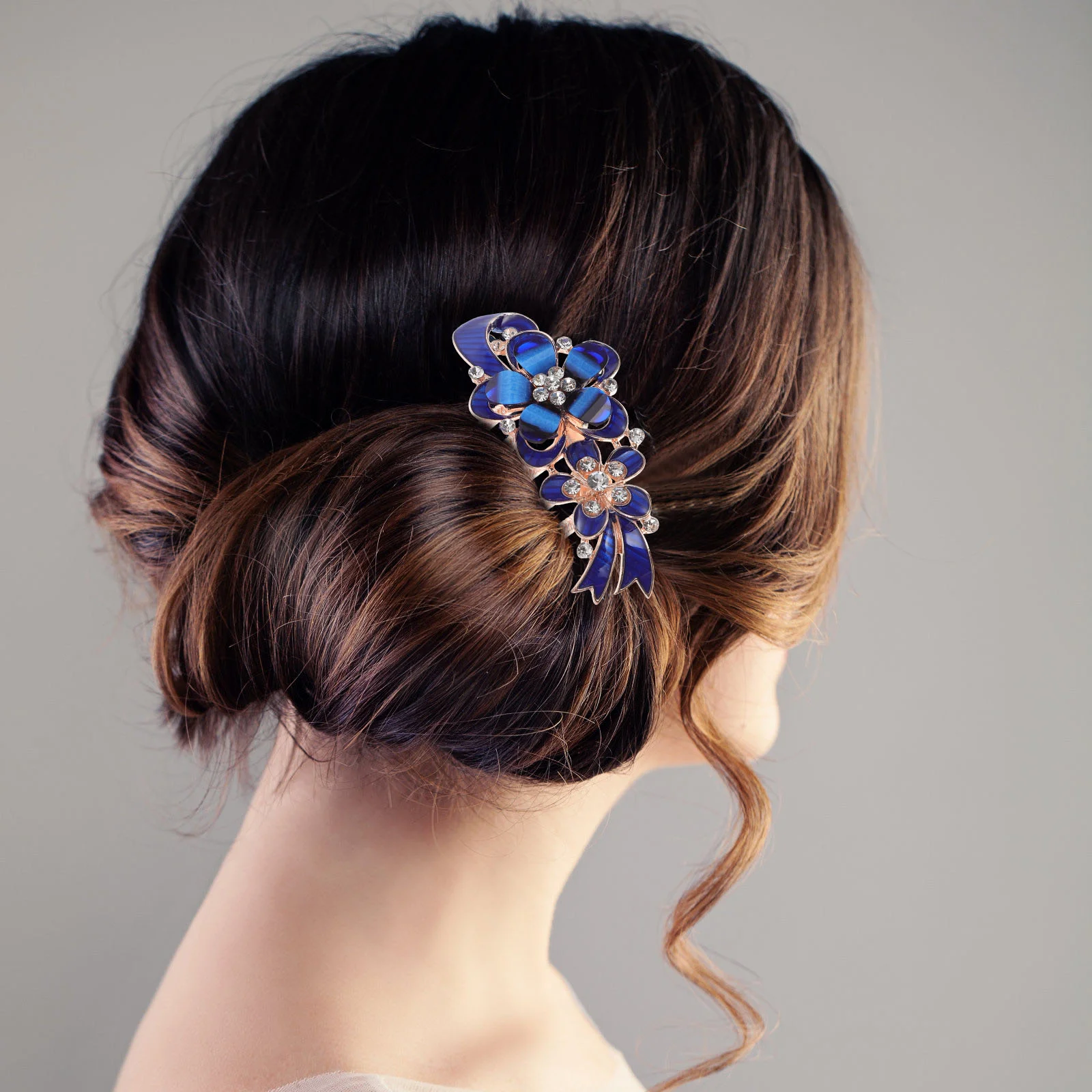 

Crystal Diamond Hair Comb Decor Bridal Accessories for Bride Wedding Rhinestones Women Zinc Alloy Headpieces Side Combs Women's