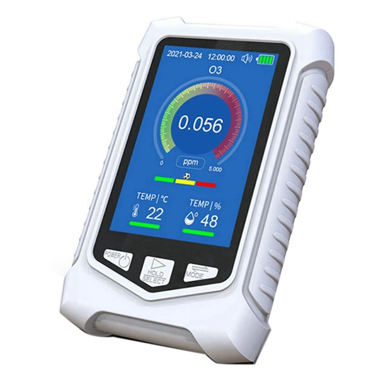 Portable Ozone Analyzer Multifunctional Intelligent O3 Ozone Meter Gas Detector Sensor Air Quality Pollution
Portable Ozone Analyzer Multifunctional Intelligent O3 Ozone Meter Gas Detector Sensor Air Quality Pollution