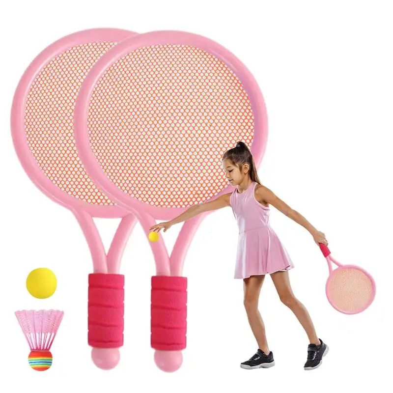 Kids Tennis Racket Professional Badminton Racket Set For Indoor Outdoor Interactive Play Badminton Equipment Game Outdoor
Kids Tennis Racket Professional Badminton Racket Set For Indoor Outdoor Interactive Play Badminton Equipment Game Outdoor