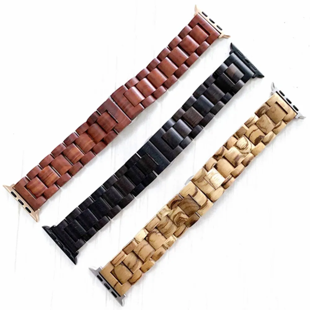 Natural Wood Watch Bracelet for Apple Watch 7 6 5 Series 38/42 40/44mm 41/45mm Watch Band Accessories for IWatch Strap Watchband
Natural Wood Watch Bracelet for Apple Watch 7 6 5 Series 38/42 40/44mm 41/45mm Watch Band Accessories for IWatch Strap Watchband