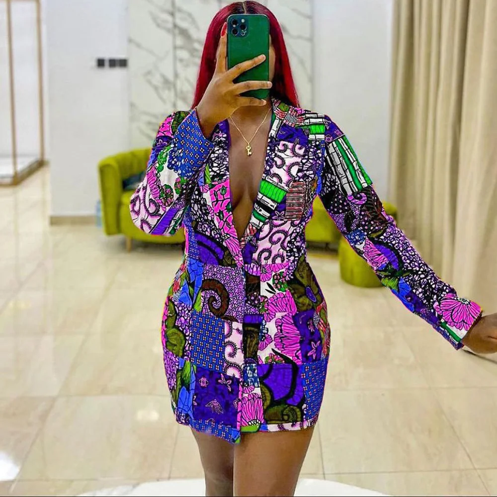 Fashion Ladies Blazer Dresses Women 2023 Printed Notched Collar Full Sleeve Mini Length Elegant Evening Night Club Vestidos New
Fashion Ladies Blazer Dresses Women 2023 Printed Notched Collar Full Sleeve Mini Length Elegant Evening Night Club Vestidos New
