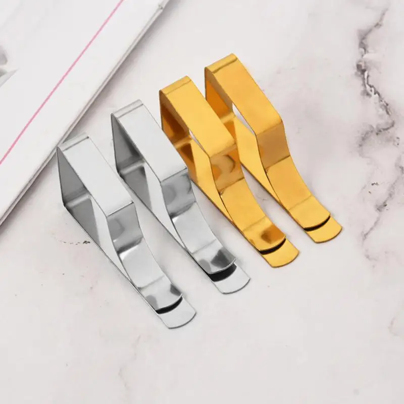 Stainless Steel Tablecloth Clip Stainless Steel Trapezoidal Tablecloth Clip One-piece Tablecloth Clip Table Cover Folder
Stainless Steel Tablecloth Clip Stainless Steel Trapezoidal Tablecloth Clip One-piece Tablecloth Clip Table Cover Folder