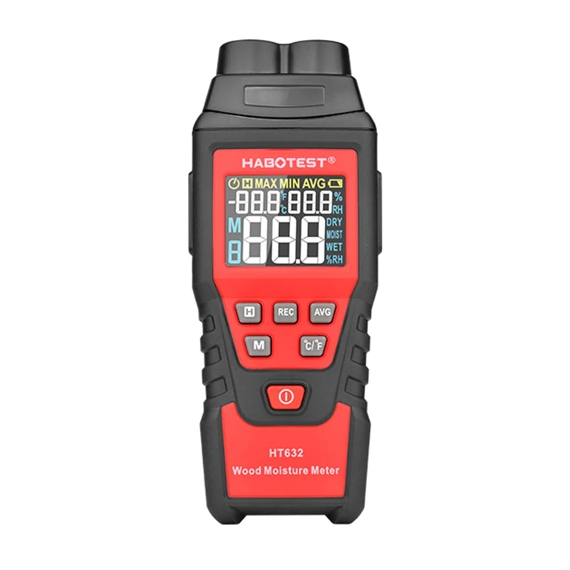 Digital Wood Moisture Meter 0.0-58.0% Hygrometer Two Pins Damp Concreate DropShipping
Digital Wood Moisture Meter 0.0-58.0% Hygrometer Two Pins Damp Concreate DropShipping