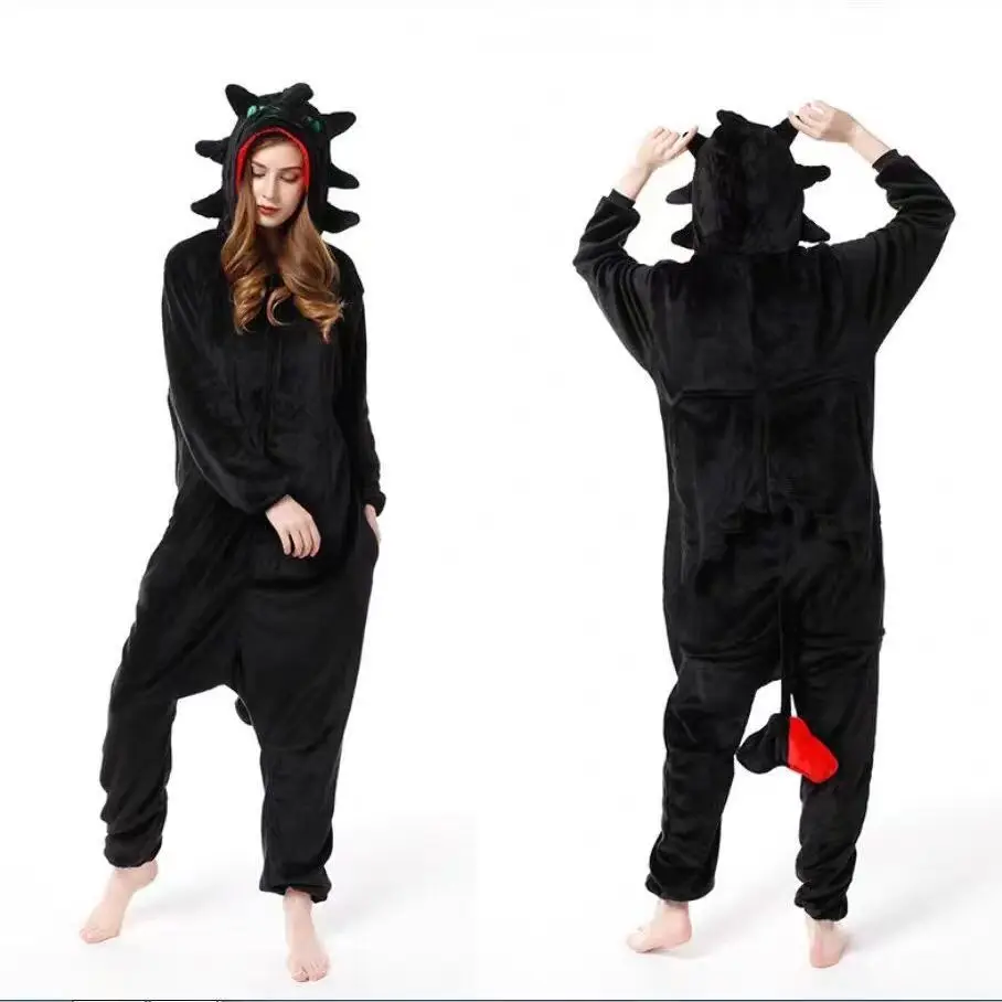 Kigurumi onesie cartoon toothless pajamas for adult women men animal pyjamas How to Train Your Dragon pajama cosplay costume
Kigurumi onesie cartoon toothless pajamas for adult women men animal pyjamas How to Train Your Dragon pajama cosplay costume