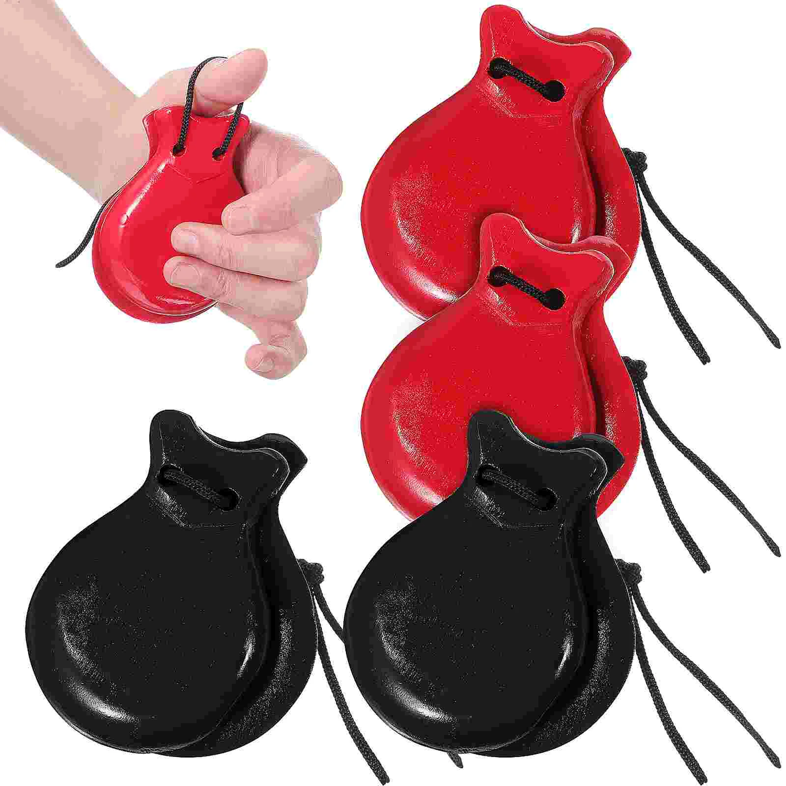 2 Pairs Wood Castanets Finger Castanets Wooden Musical Instrument Kids Percussion Toy
2 Pairs Wood Castanets Finger Castanets Wooden Musical Instrument Kids Percussion Toy
