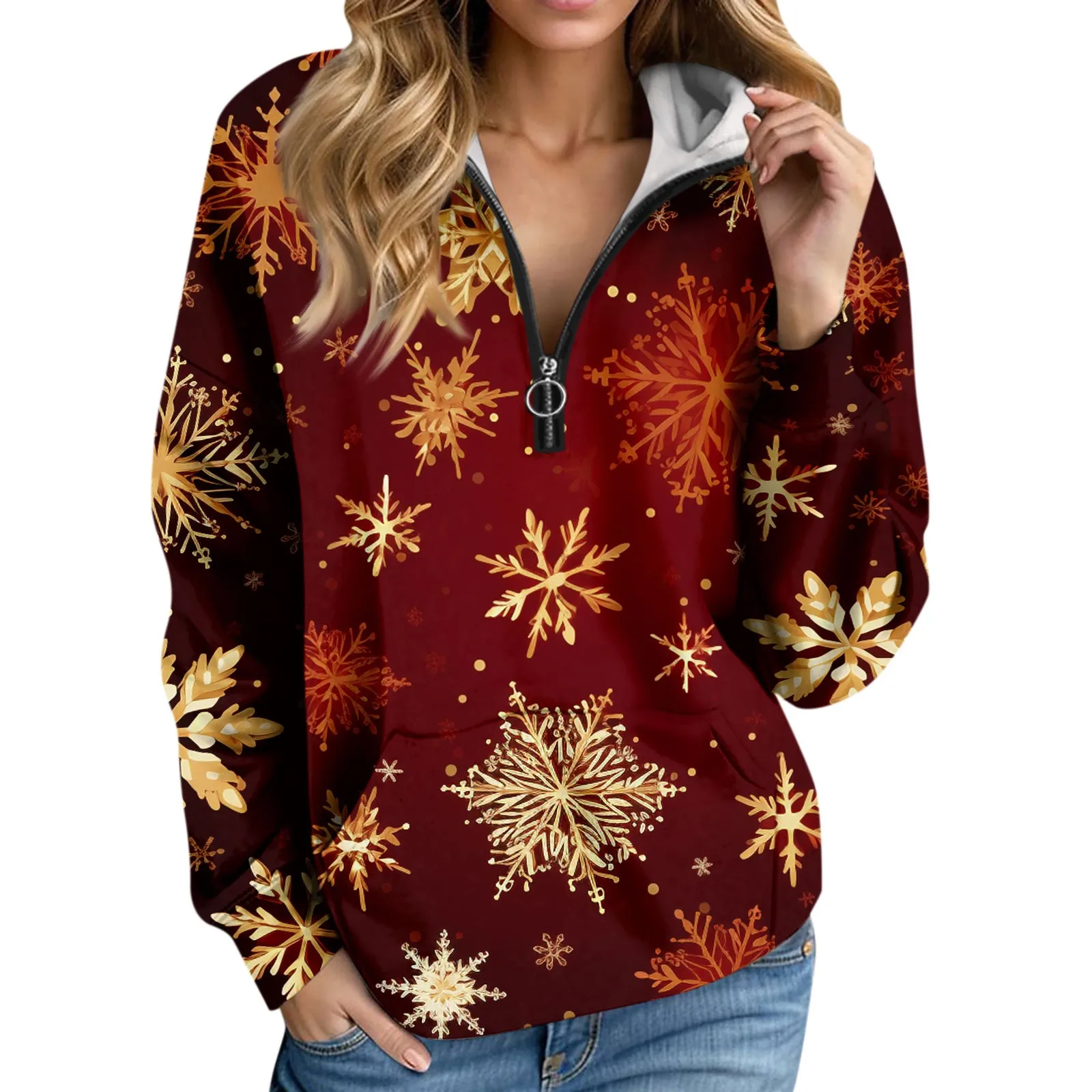 Graphic Sweatshirts Elegant Hooded Women Pullover Set Fashion Long Sleeves Christmas Printed Women Sweatshirts Luxury Sweatshirt
Graphic Sweatshirts Elegant Hooded Women Pullover Set Fashion Long Sleeves Christmas Printed Women Sweatshirts Luxury Sweatshirt