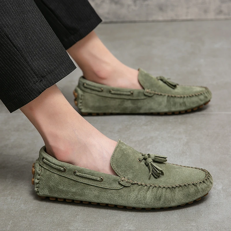 Men Loafers Soft High Quality Comfortable Spring Autumn Genuine Leather Shoes Men Warm Flats Driving Shoes Zapatos Para Hombres
Men Loafers Soft High Quality Comfortable Spring Autumn Genuine Leather Shoes Men Warm Flats Driving Shoes Zapatos Para Hombres