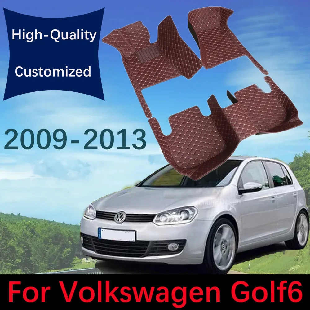 Custom Leather Car Floor Mats For VW Volkswagen Golf6 Golf 6 Mk6 2009 2010 2011 2012 2013 Automobile Carpet Rugs Foot Pads
Custom Leather Car Floor Mats For VW Volkswagen Golf6 Golf 6 Mk6 2009 2010 2011 2012 2013 Automobile Carpet Rugs Foot Pads