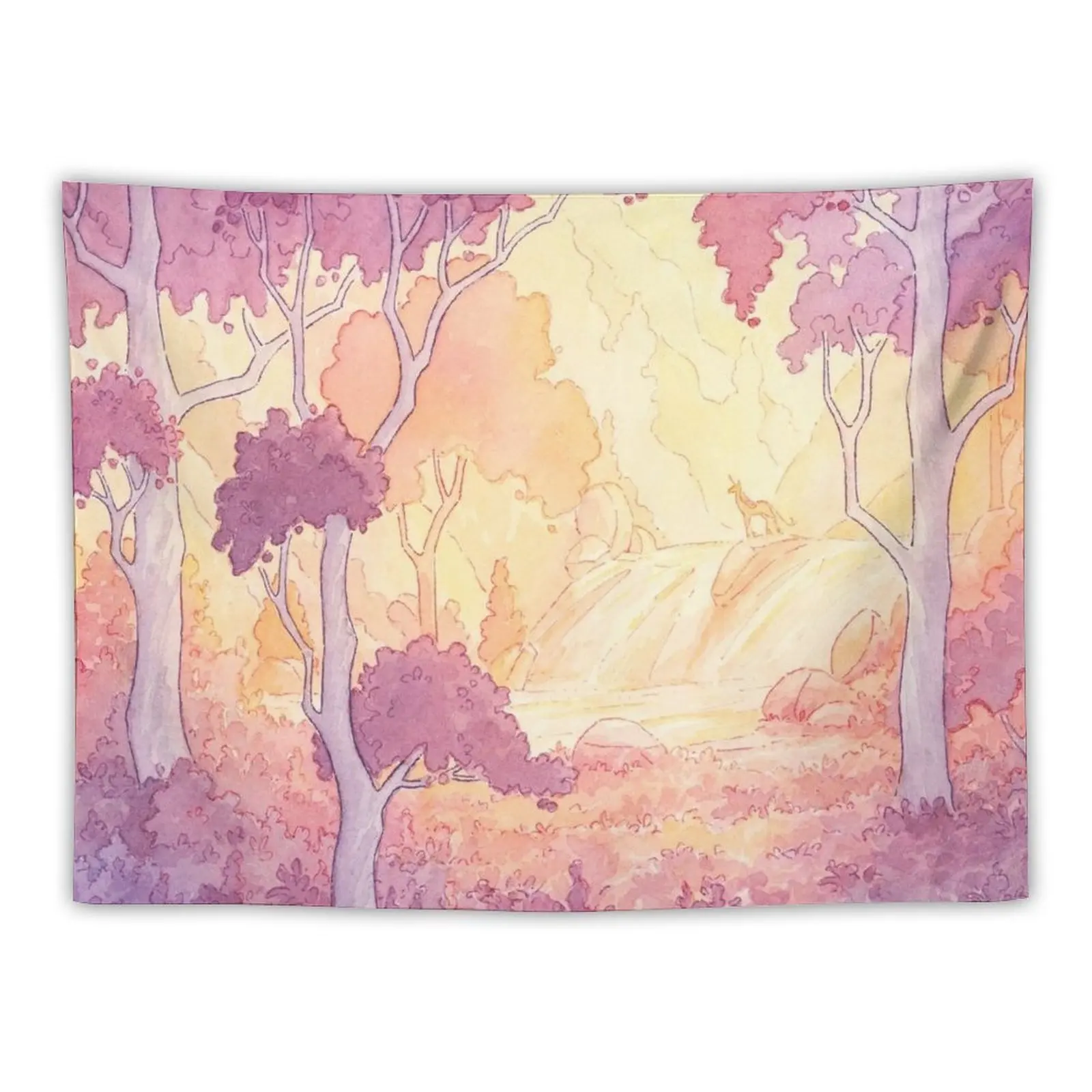 

The Last Unicorn Tapestry Decorations For Room Wall Art Outdoor Decoration Tapestry