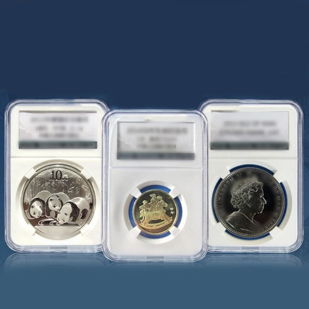 Transparent Plastic Coin Holder PCCB Professional Coin Display Slab Grade For 14-29mm Diameter Coins Storage Case Organizater
Transparent Plastic Coin Holder PCCB Professional Coin Display Slab Grade For 14-29mm Diameter Coins Storage Case Organizater