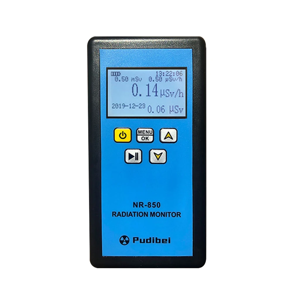 

NR-850 Handheld Nuclear Radiation Detector LCD Display Household Radioactive Tester Geiger Counter β Y X-Ray Detection