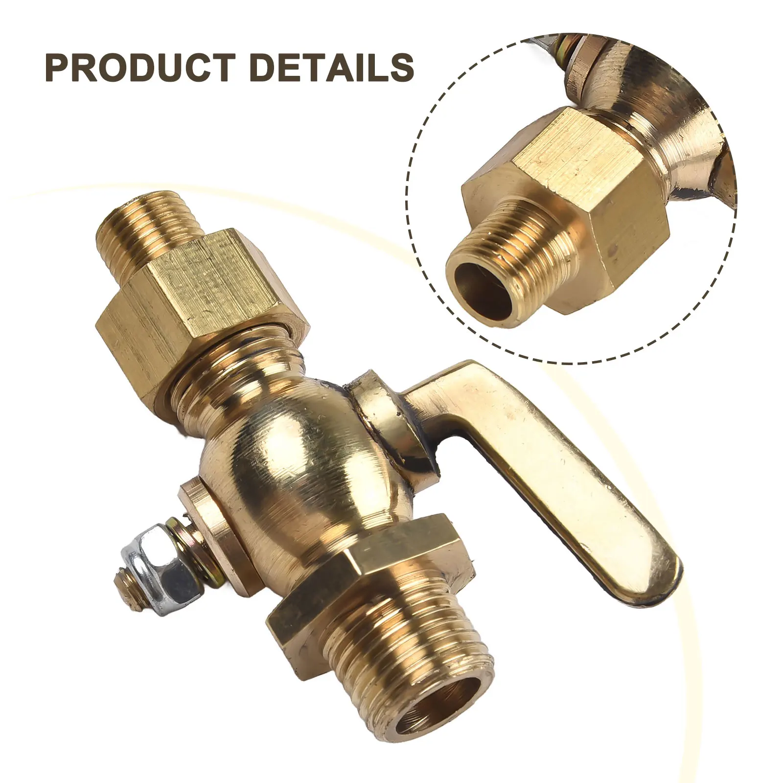 1/8IN-1/4IN Valve 6.5 * Height 4.5cm Copper Dowel Mouth G1/4 Standard Pattern Air Intake Fuel Delivery Accessories
1/8IN-1/4IN Valve 6.5 * Height 4.5cm Copper Dowel Mouth G1/4 Standard Pattern Air Intake Fuel Delivery Accessories