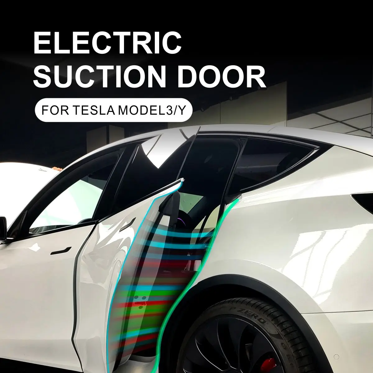 

Самая новая мягкая закрывающаяся умная всасывающая дверь для Tesla Model 3 или Model Y беспроводной Электрический Всасывающий дверной замок автозапчасти