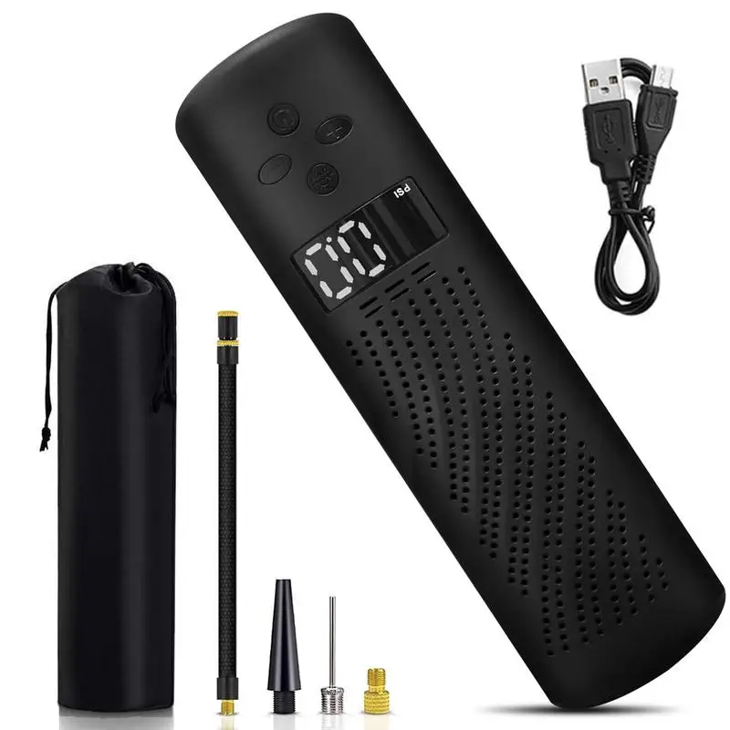 Car Tire Inflator Air Compressor Cordless Digital Air Pump With Auto-Shutoff LED Light USB Rechargeable 150PSI Max Tire Air Pump
Car Tire Inflator Air Compressor Cordless Digital Air Pump With Auto-Shutoff LED Light USB Rechargeable 150PSI Max Tire Air Pump