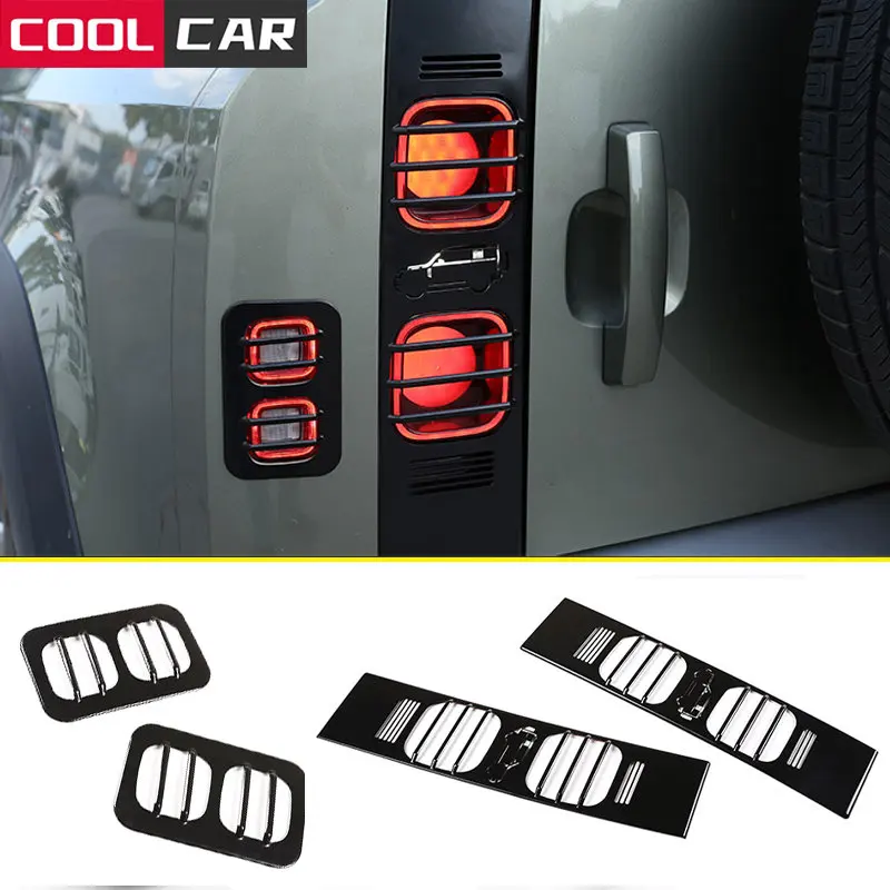 For Land Rover Defender 110 2020 2021 2022 Car Rear Brake Light Wide Indicator Light Metal Protective Net Cover Car Accessories
For Land Rover Defender 110 2020 2021 2022 Car Rear Brake Light Wide Indicator Light Metal Protective Net Cover Car Accessories