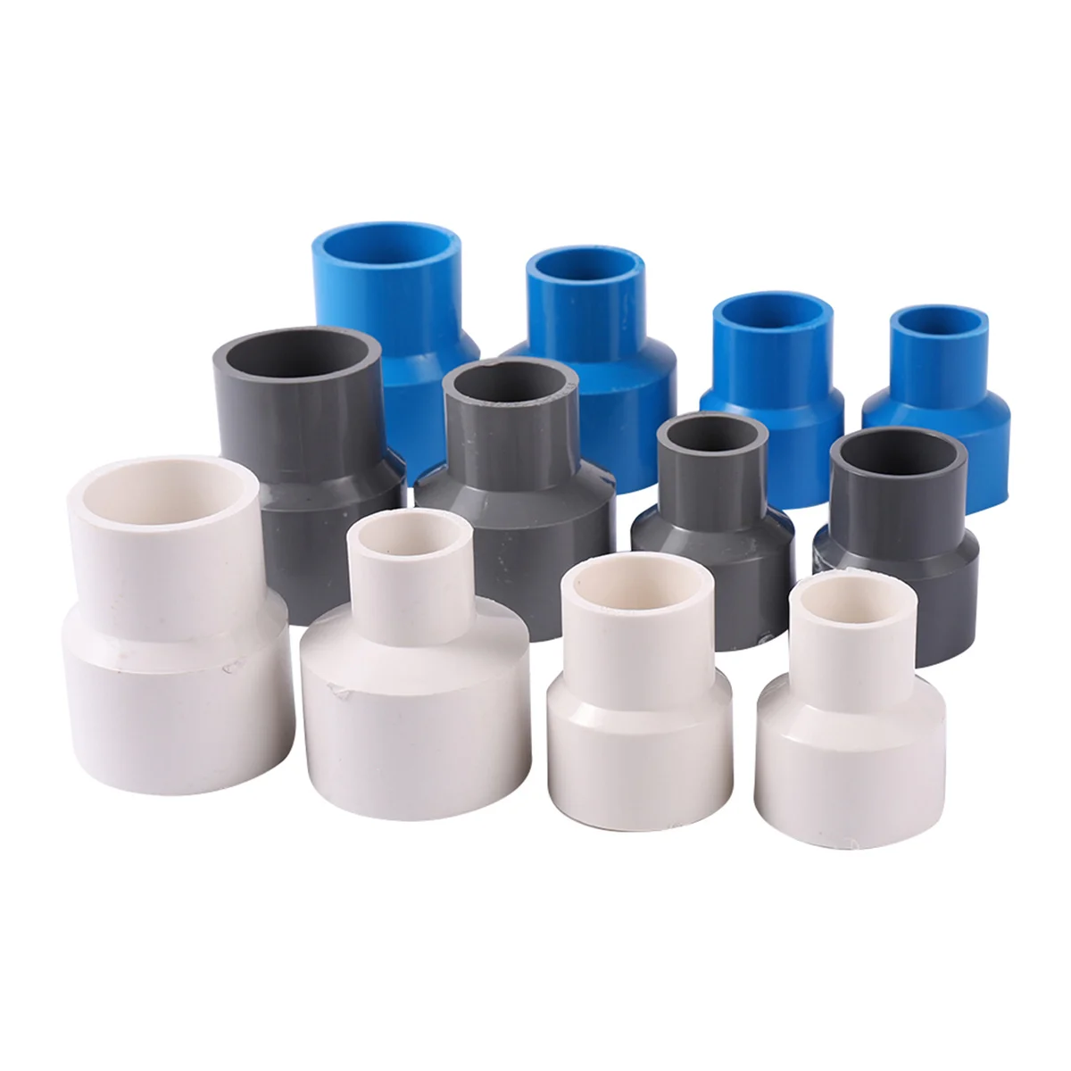 PVC Straight Reducing Connector 20/25/32/40mm Garden Irrigation Water Pipe Joint Water Tube Repairing Adapter DIY Shelf Fittings
PVC Straight Reducing Connector 20/25/32/40mm Garden Irrigation Water Pipe Joint Water Tube Repairing Adapter DIY Shelf Fittings