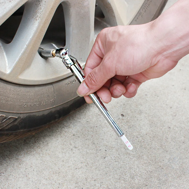 

Auto Car Vehicle Motor Tyre Tire Air Pressure 5-50PSI Mini Test Meter Gauge Pen Quick Check Tire Pressure