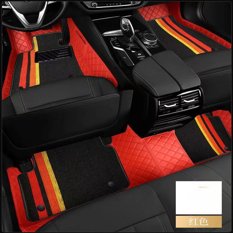 

Custom Car Floor Mats for Ssangyong All Models Rodius ActYon Korando kyron Rexton car styling auto accessories