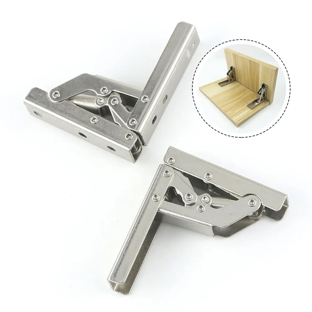 2PCS Self-Locking Folding Hinge Table Leg Bracket 90/180 Degree Flat Spring Folding Hinge Furniture Hardware Table Leg Fitting
2PCS Self-Locking Folding Hinge Table Leg Bracket 90/180 Degree Flat Spring Folding Hinge Furniture Hardware Table Leg Fitting