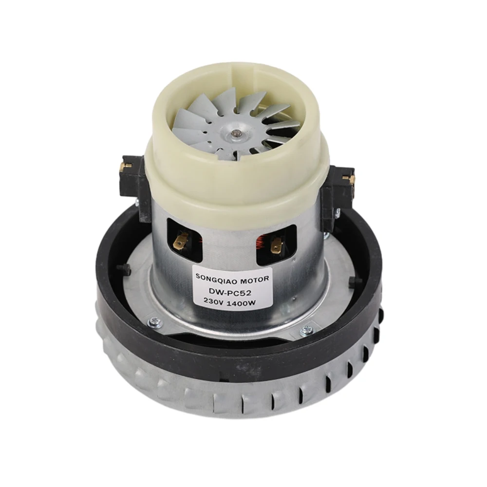 DW-PC52 Single-Phase Universal Motor Brush Vacuum Cleaner Fan Motor 230V 1400W High-Power 35000RPM High Speed Fan Motor
DW-PC52 Single-Phase Universal Motor Brush Vacuum Cleaner Fan Motor 230V 1400W High-Power 35000RPM High Speed Fan Motor