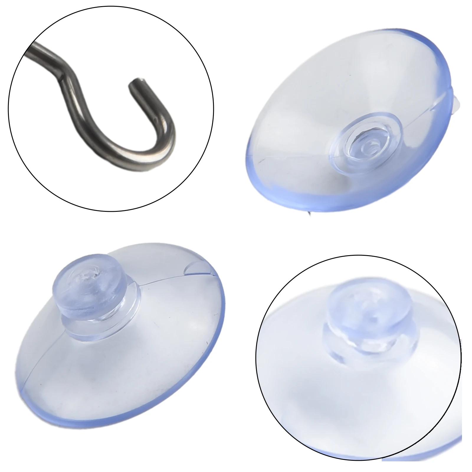 20P Hooks Strong Suction Cup Transparent Casement Metal Hook Door Wall Hanger Hanging Sucker Cup Heavy Load For Kitchen Bathroom
20P Hooks Strong Suction Cup Transparent Casement Metal Hook Door Wall Hanger Hanging Sucker Cup Heavy Load For Kitchen Bathroom