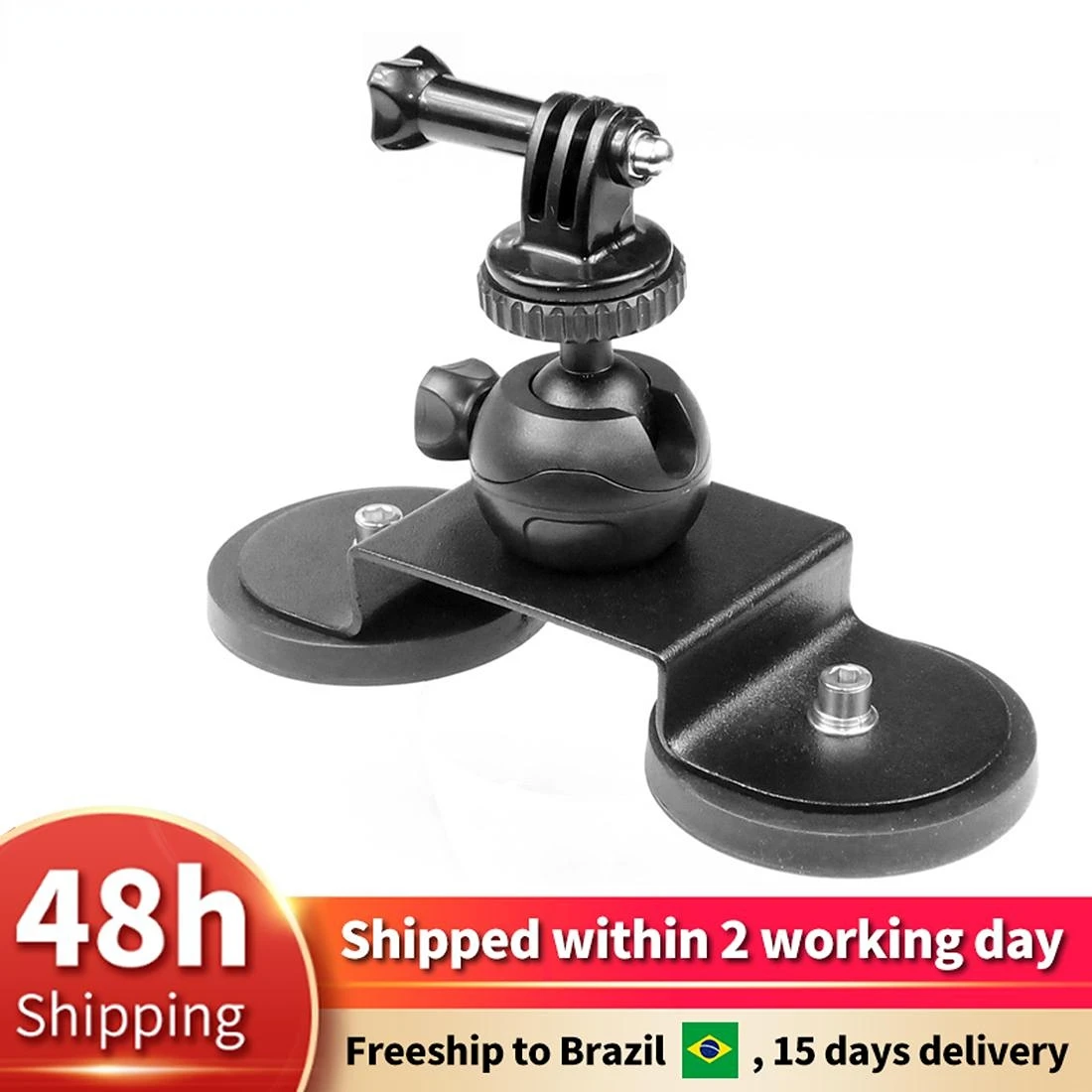 Car Magnetic Mount Low Angle Suction Cup Tripod Adapter 360 Ball Head Sucker Phone Holder for GoPro 11 10 Insta360 Action Camera
Car Magnetic Mount Low Angle Suction Cup Tripod Adapter 360 Ball Head Sucker Phone Holder for GoPro 11 10 Insta360 Action Camera