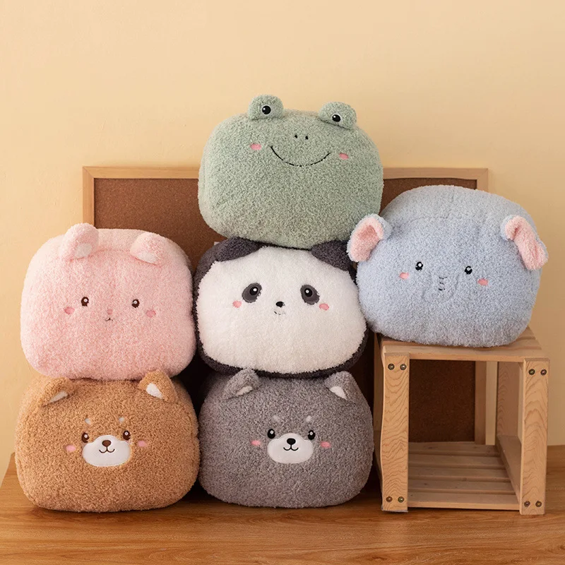Hallowmas New Plush hand warmer Pillow Toy Panda Elephant Rabbit frog Chaigou Erha Stuffed Doll Hand Warmer In Winter girls Gift
Hallowmas New Plush hand warmer Pillow Toy Panda Elephant Rabbit frog Chaigou Erha Stuffed Doll Hand Warmer In Winter girls Gift