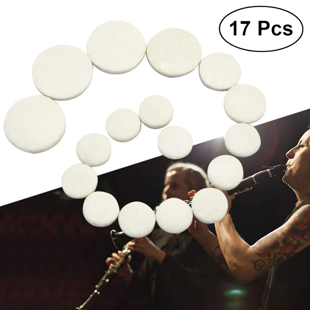 17 Pcs Bb Clarinet Pads Sound Hole Pad Replacement Accessories Set Musical Instrument Accessory Durable 10mm 12.2mm 16mm 17.5mm
17 Pcs Bb Clarinet Pads Sound Hole Pad Replacement Accessories Set Musical Instrument Accessory Durable 10mm 12.2mm 16mm 17.5mm