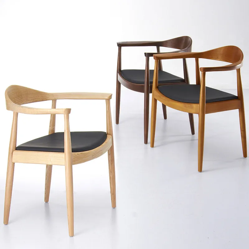 Scandinavian Style Solid Wood Home Dining Room Log Back Chairs Simple Coffee and Tea Store with Armrests Muebles Furniture
Scandinavian Style Solid Wood Home Dining Room Log Back Chairs Simple Coffee and Tea Store with Armrests Muebles Furniture