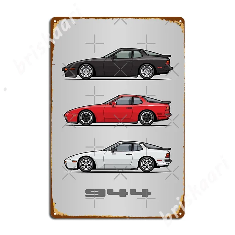 

P 944 951 Turbo Trio Metal Signs Wall Plaque Wall Club Designing Tin sign Posters