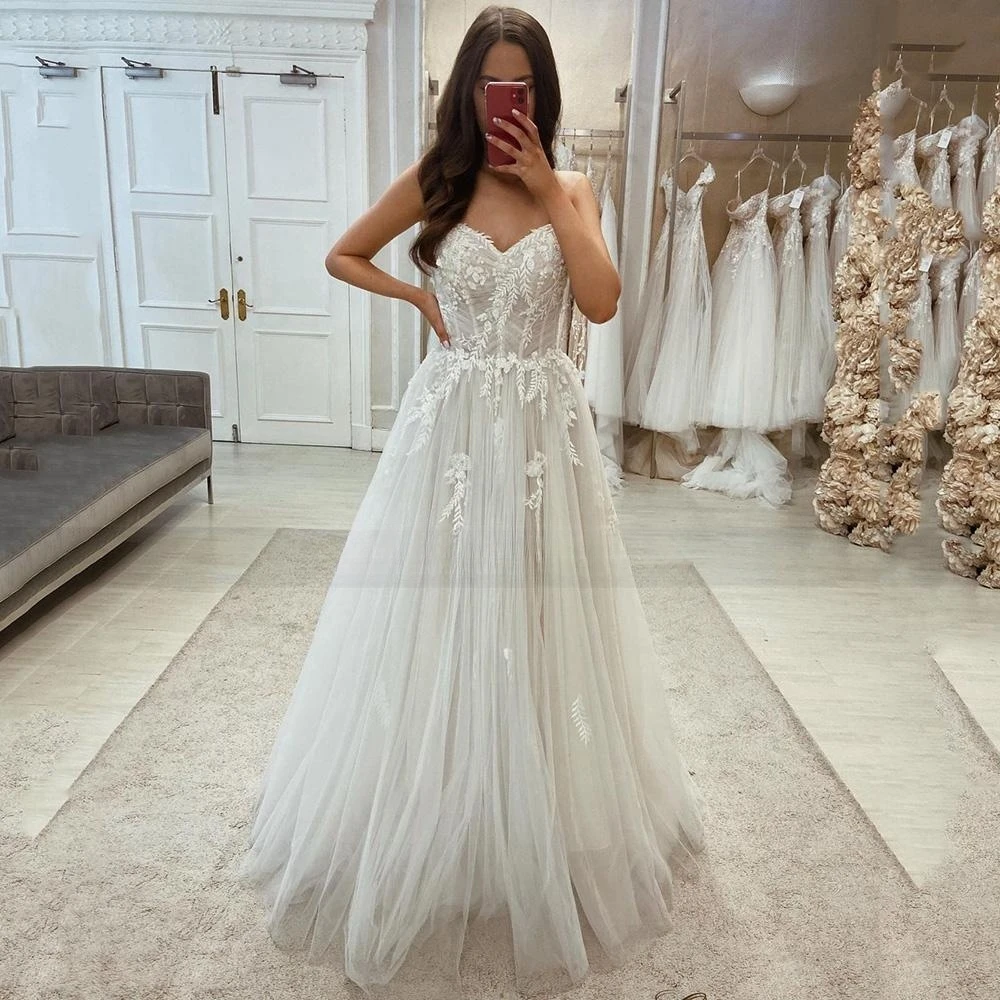 Ivory Wedding Dresses Lace Vestido de Noiva 2024 A Line Bride Dress Vintage Corset Back Cheap Customize To Measures Robe De Mari
Ivory Wedding Dresses Lace Vestido de Noiva 2024 A Line Bride Dress Vintage Corset Back Cheap Customize To Measures Robe De Mari
