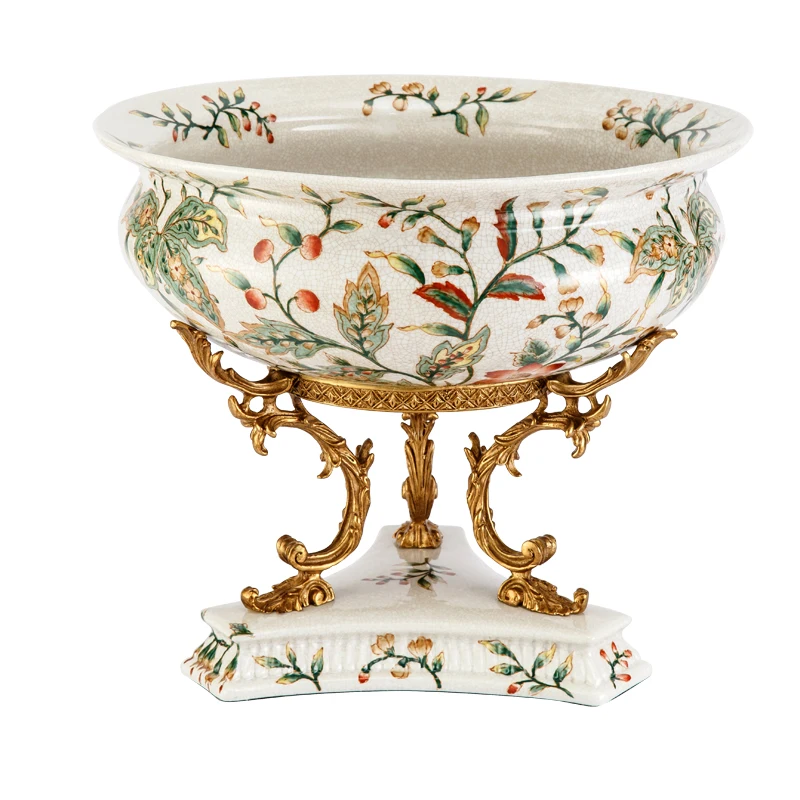 Luxury Craft Art Decoration Classic Colorful French Porcelain Bowl Fruit Dish 
Luxury Craft Art Decoration Classic Colorful French Porcelain Bowl Fruit Dish