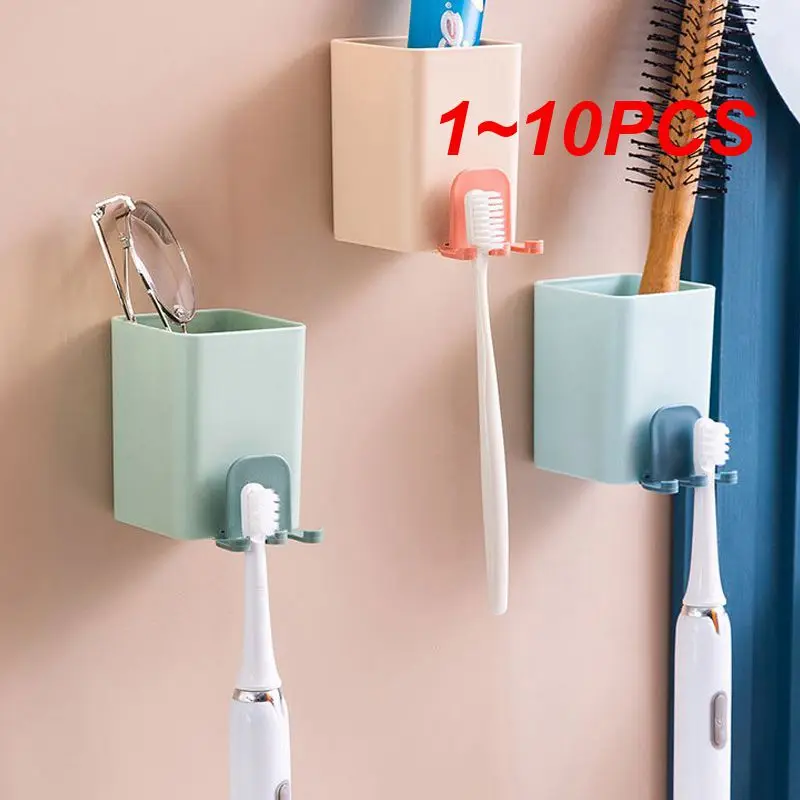 1~10PCS Multifunctional toothbrush holder powerful suction cup storage box can be hung with electric ordinary toothbrush
1~10PCS Multifunctional toothbrush holder powerful suction cup storage box can be hung with electric ordinary toothbrush