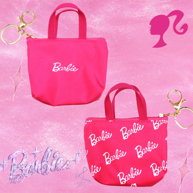 Barbie 10Cm Coin Purse Kawaii Portable Earphone Storage Bags Key Chain Buckle Stylish Y2K Style Cute Lovely Girls Kids Gift
Barbie 10Cm Coin Purse Kawaii Portable Earphone Storage Bags Key Chain Buckle Stylish Y2K Style Cute Lovely Girls Kids Gift