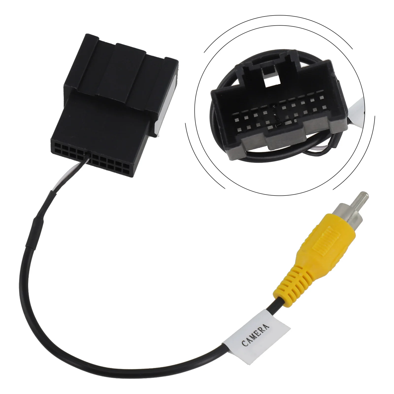 Rear View Cable Reverse Camera 24-pin ABS Reverse Camera Output Video Adapter Wiring Wiring Cable Car Brand New
Rear View Cable Reverse Camera 24-pin ABS Reverse Camera Output Video Adapter Wiring Wiring Cable Car Brand New