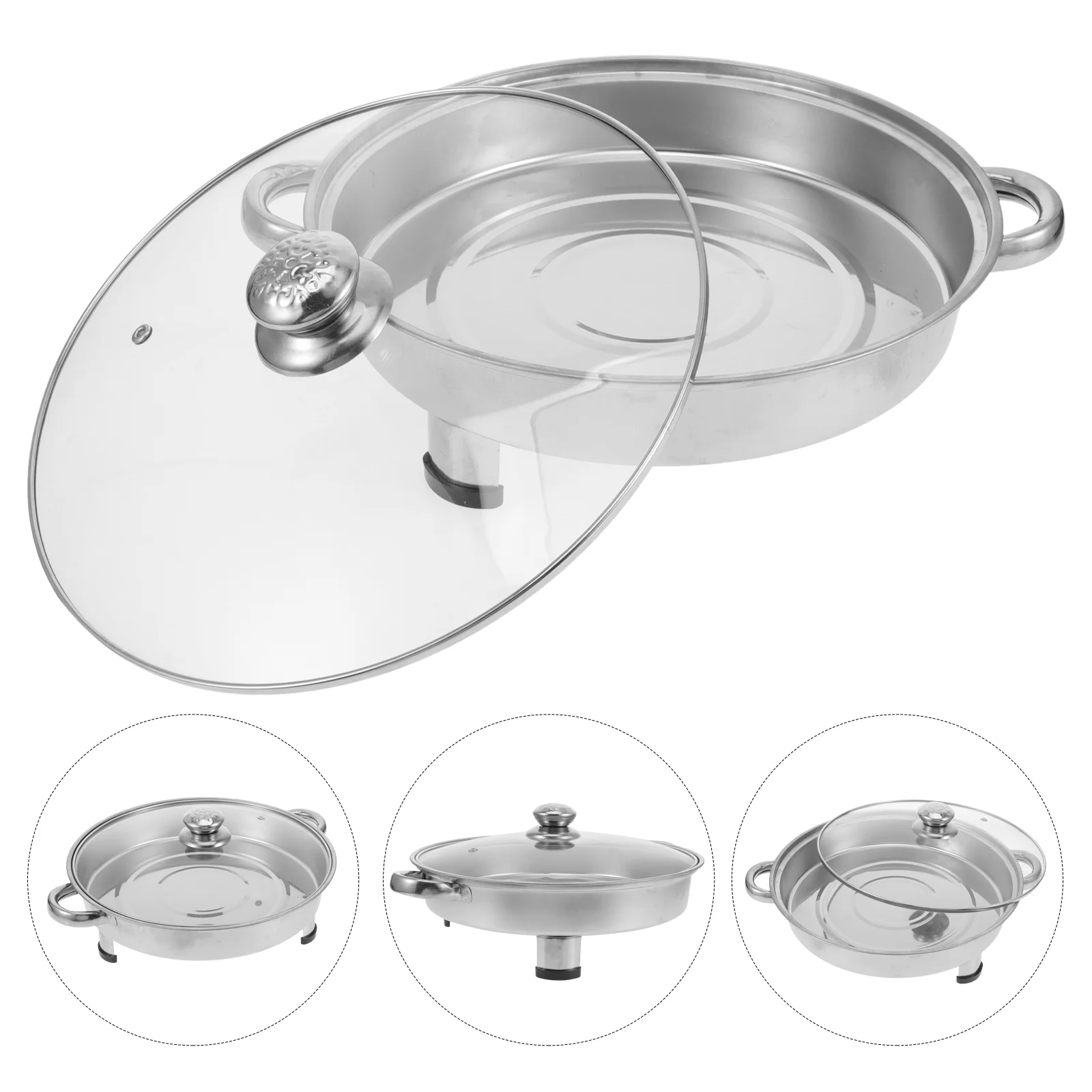Stainless Steel Grilled Fish Plate Storage Shelves Chafing Dish Buffet Server Snack Warmer Glass Chafer Stove
Stainless Steel Grilled Fish Plate Storage Shelves Chafing Dish Buffet Server Snack Warmer Glass Chafer Stove