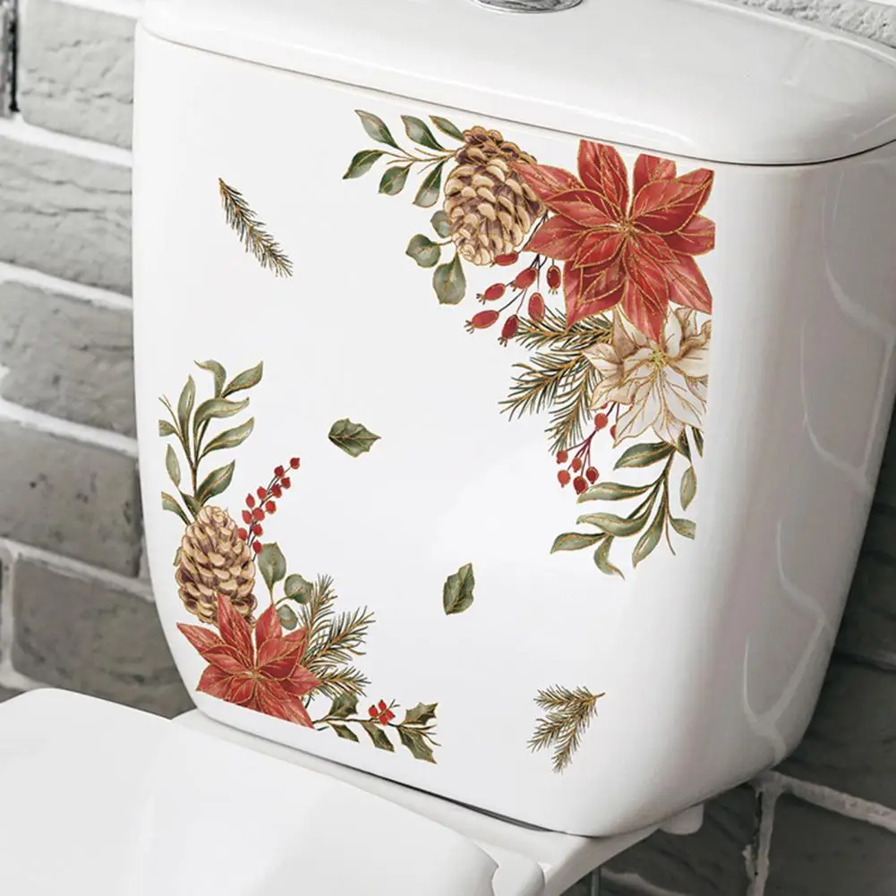 Stickers for Use Vibrant Flower Pattern Toilet Stickers Easy to Apply Long-lasting Home Decoration Wall Stickers Elegant Home
Stickers for Use Vibrant Flower Pattern Toilet Stickers Easy to Apply Long-lasting Home Decoration Wall Stickers Elegant Home