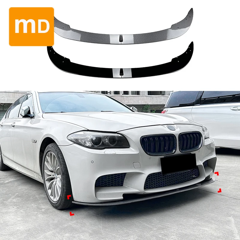 Gloss Black Front Bumper Lip Diffuser Spoiler Splitter Guards For BMW 5 Series F10 F11 M5 2011-2017 Car Accessories
Gloss Black Front Bumper Lip Diffuser Spoiler Splitter Guards For BMW 5 Series F10 F11 M5 2011-2017 Car Accessories