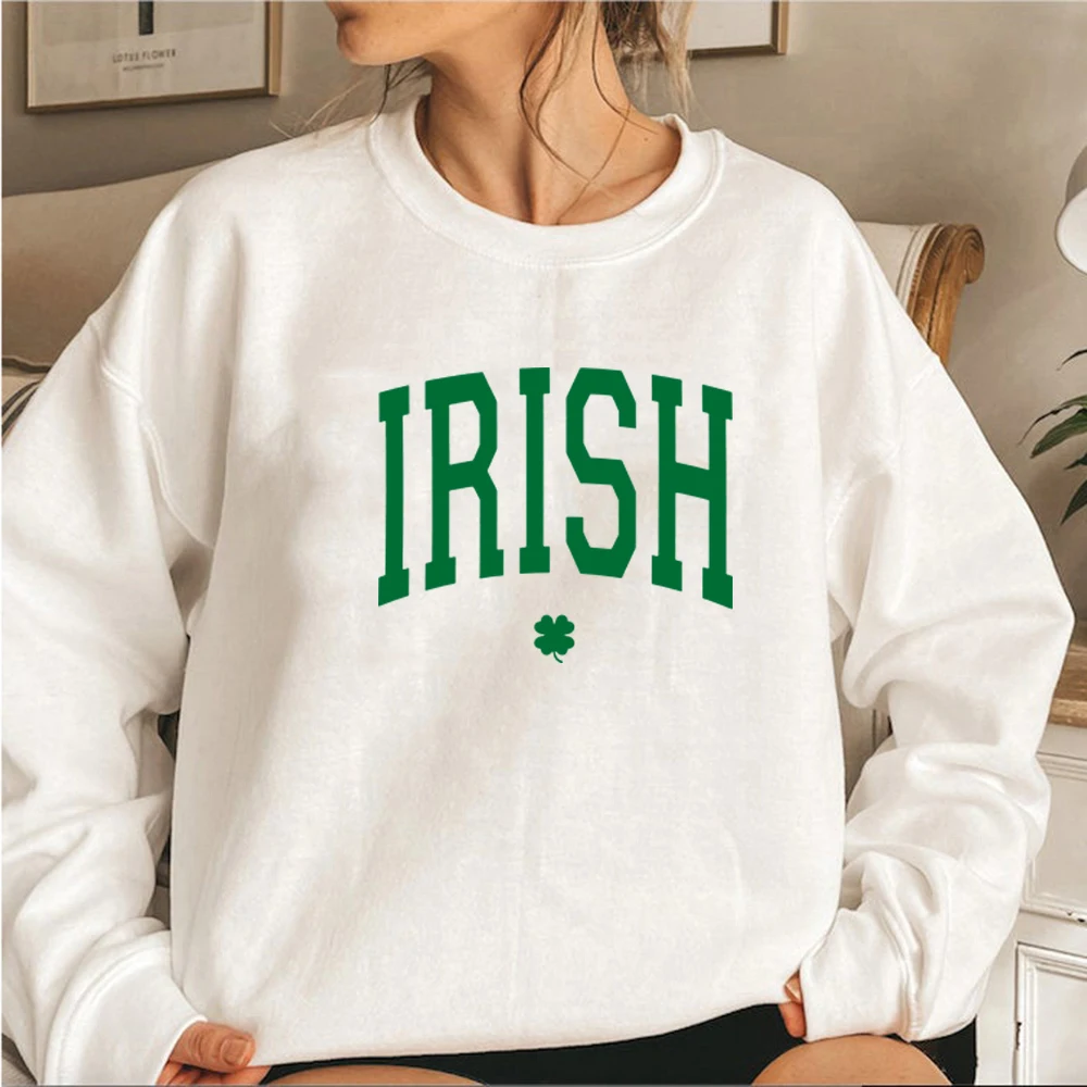 Irish Sweatshirt St Patricks Day Sweatshirts Saint Patricks Day Shirt Women Sweatshirt Long Sleeve Pullover Shamrock Hoodie Tops
Irish Sweatshirt St Patricks Day Sweatshirts Saint Patricks Day Shirt Women Sweatshirt Long Sleeve Pullover Shamrock Hoodie Tops